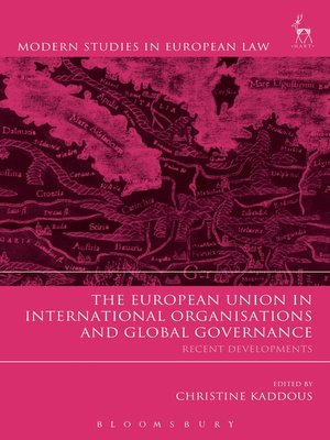 cover image of The European Union in International Organisations and Global Governance